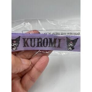 Sanrio Kuromi Lanyard Purple Round One 1 Anime Cartoon Rival Rabbit